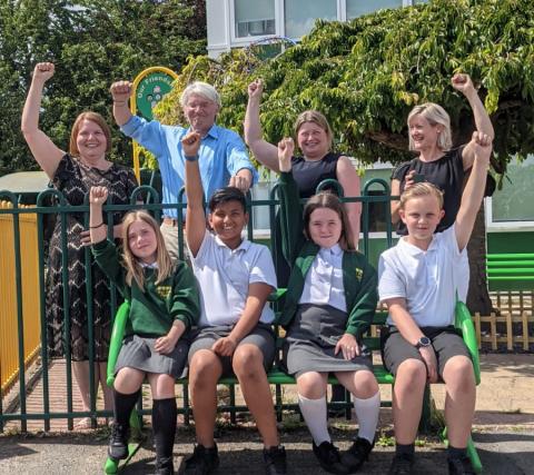 Andrew Mitchell MP visits Hill West School