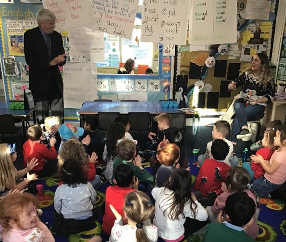Andrew Mitchell MP visits Holland House School