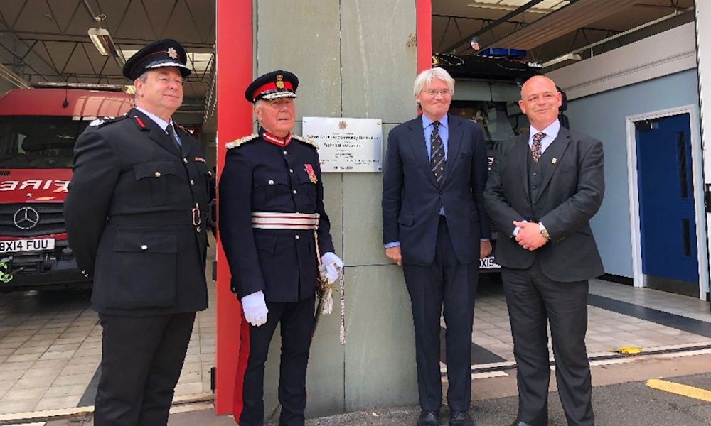 Andrew Mitchell MP visits Sutton Coldfield Fire Station