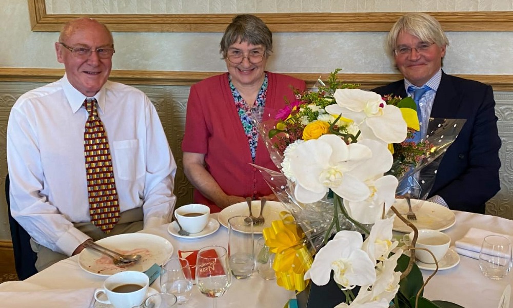 Andrew Mitchell MP attends St Michael's Lunch Club