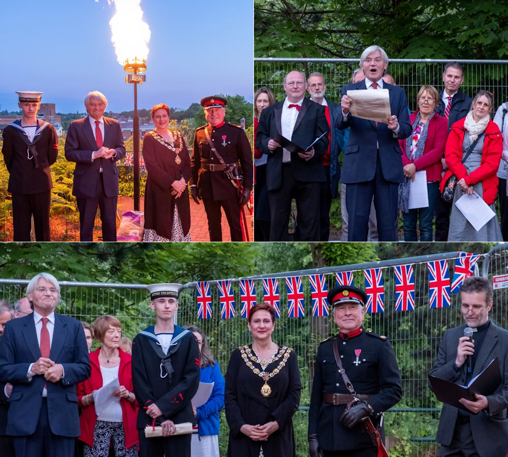 Andrew Mitchell at Jubilee events in Royal Sutton Coldfield