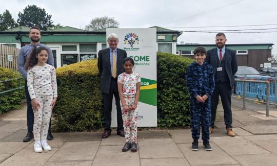 Andrew Mitchell MP visits Mere Green Primary School