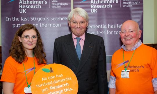 Andrew Mitchell joins Alzheimer’s Research to support World Alzheimer's Month