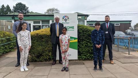 Andrew Mitchell MP visits Mere Green Primary School