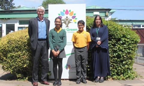 Andrew Mitchell MP at Mere Green Primary School